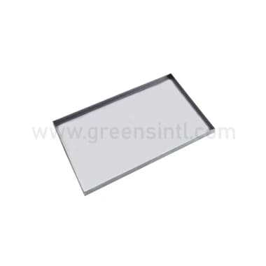 Aluminium 530 x 325 x h 20 mm