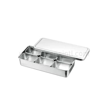 6 bins 328x148x63 mm