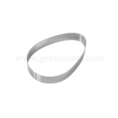 MARTELLATO Egg Shaped Cake Band 121 x 180 x h40 mm