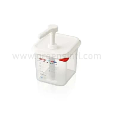 GN1/6 176 x 162 x h 190 mm(10ml)-2.6 L