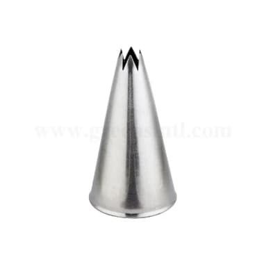 THERMOHAUSER Open Star Piping Tip D 5 mm-6 Teeth