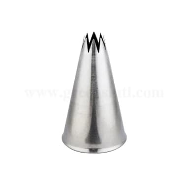THERMOHAUSER Open Star Piping Tip D 6.5 mm-8 Teeth